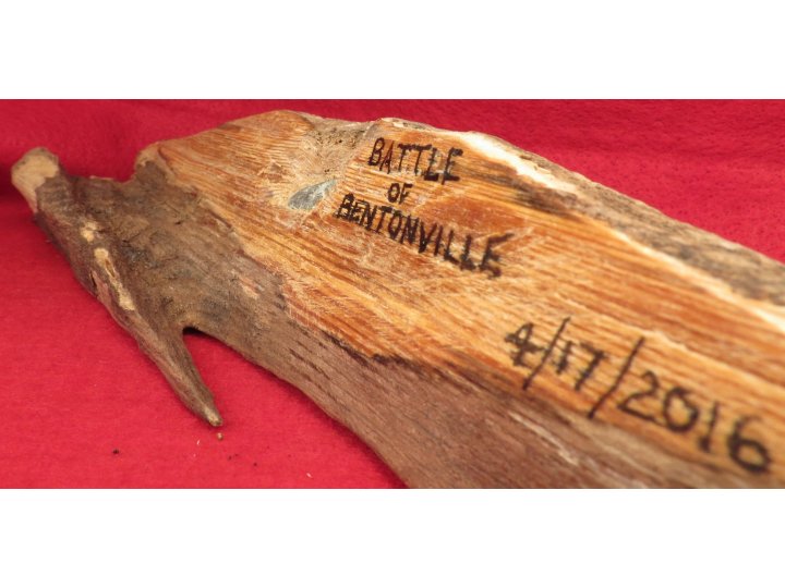 Bullet in Wood - Bentonville, NC 