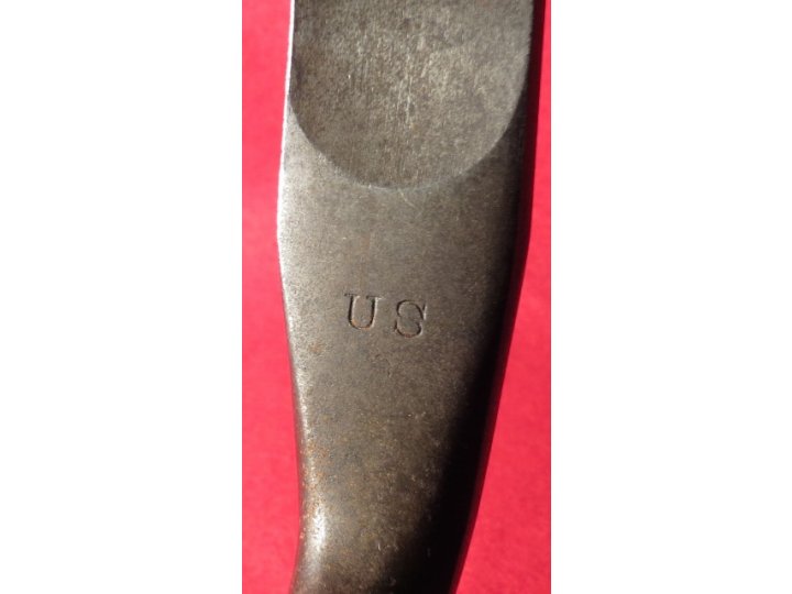 .58 Caliber US Model 1855 Socket Bayonet - Marked "US"