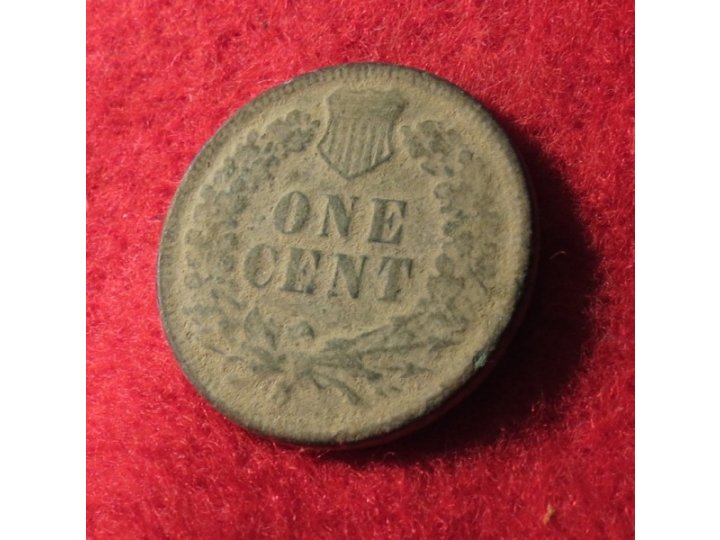 Indian Head Cent Dated 1898