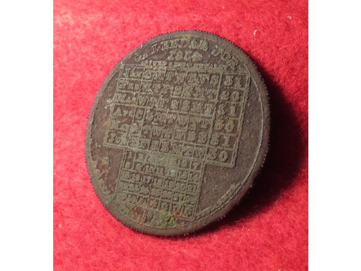 Calendar Pocket Disc 1853 - 1854