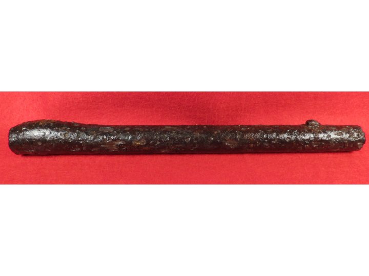 Exploded Musket Barrel - Muzzle Portion