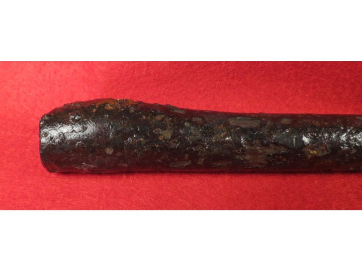 Exploded Musket Barrel - Muzzle Portion