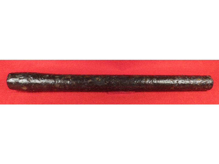 Exploded Musket Barrel - Muzzle Portion