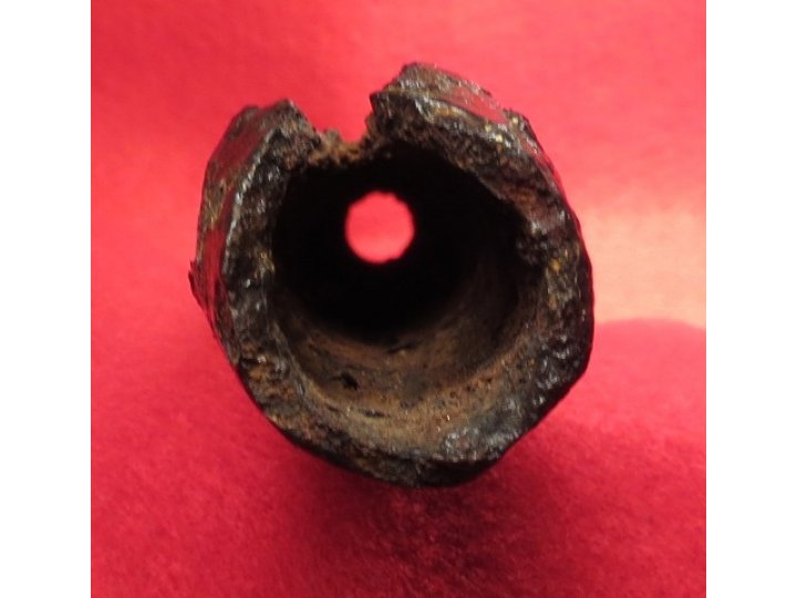 Exploded Musket Barrel - Muzzle Portion