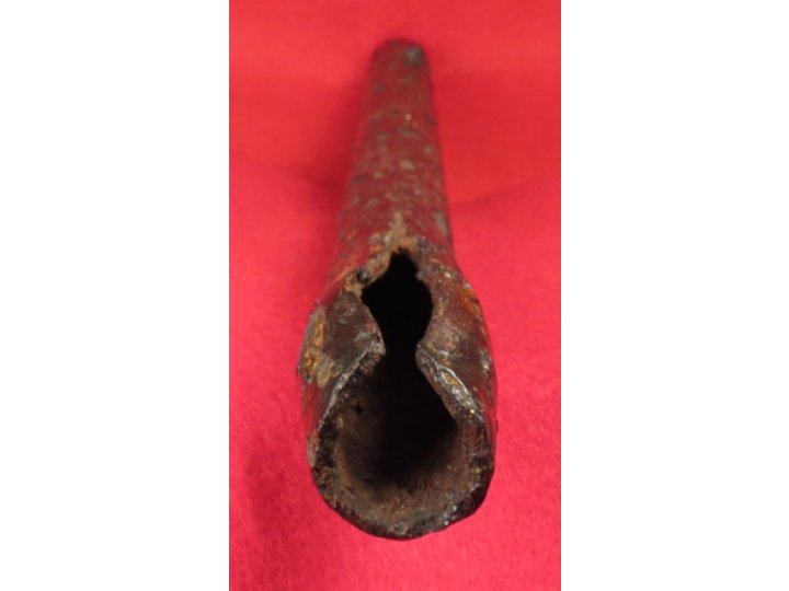 Exploded Musket Barrel - Muzzle Portion