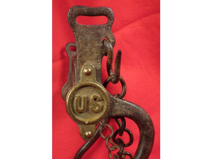 Model 1859 Cavalry Horse Curb Bit with "US" Bosses