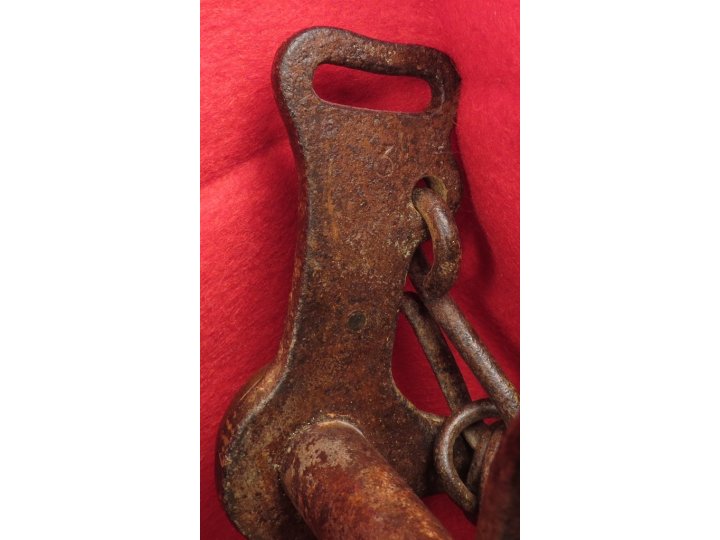 Model 1859 Cavalry Horse Curb Bit with "US" Bosses