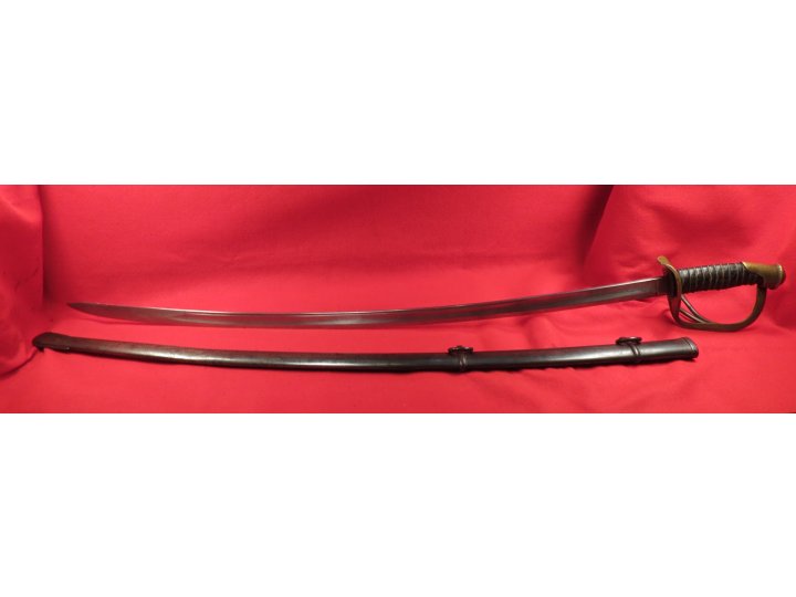 U.S. Model 1860 Cavalry Saber with Scabbard - Bleckmann