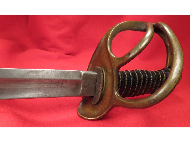 U.S. Model 1860 Cavalry Saber with Scabbard - Bleckmann