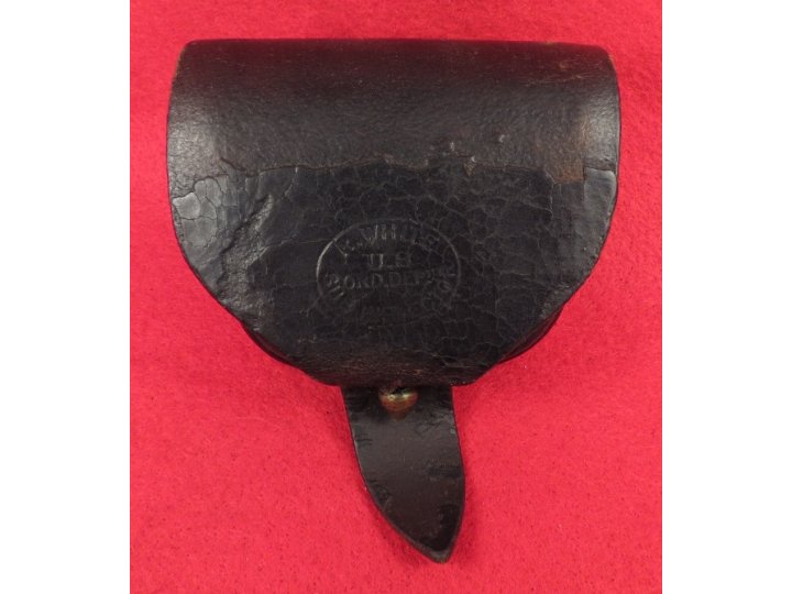 US Model 1864 Percussion Cap Box - Manufacturer and Inspector Marked