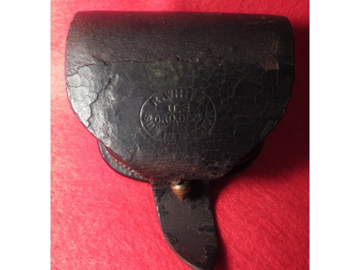 US Model 1864 Percussion Cap Box - Manufacturer and Inspector Marked