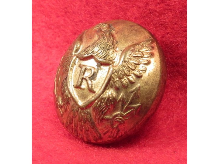 Federal Rifleman Coat Button