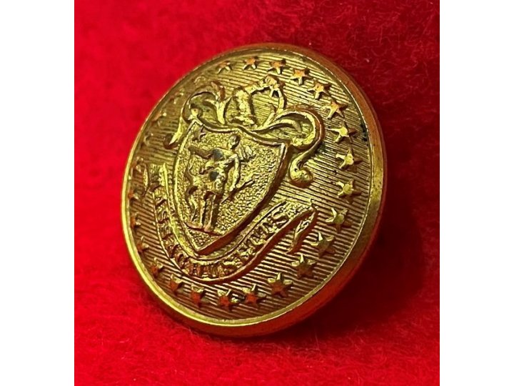 Pre-Civil War Massachusetts Militia Coat Button