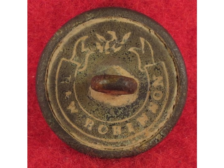 Virginia Military Institute Cadet Button - R & W Robinson