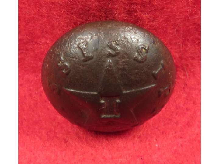 Mississippi Infantry Coat Button