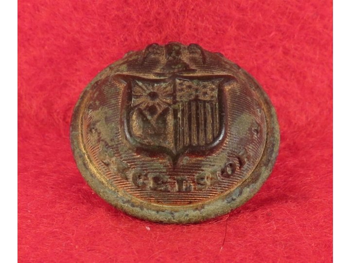 New York State Seal Coat Button