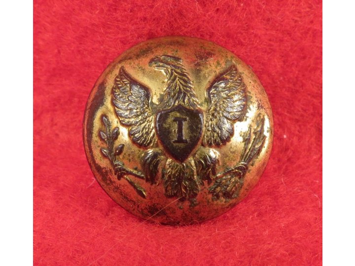 Federal Infantry Coat Button