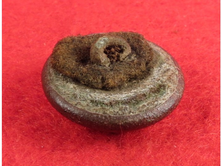 Federal General Service Eagle Coat Button with Coat Remnant