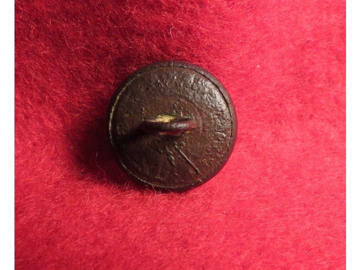 Confederate "Script" Cavalry Cuff Button