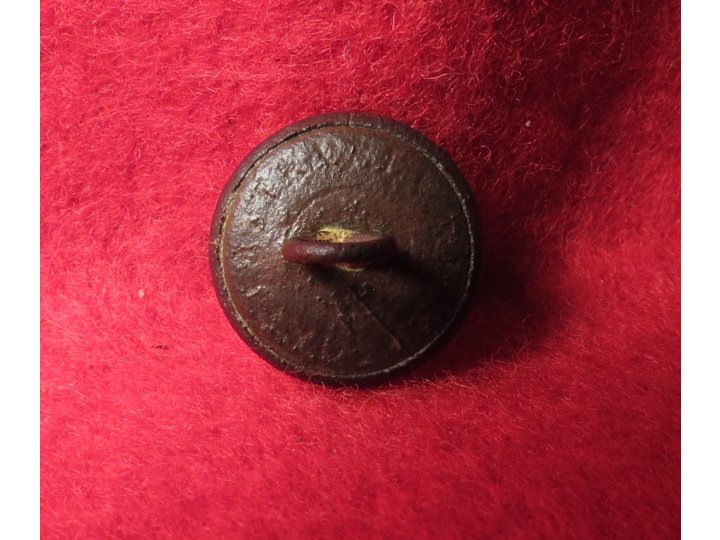 Confederate "Script" Cavalry Cuff Button