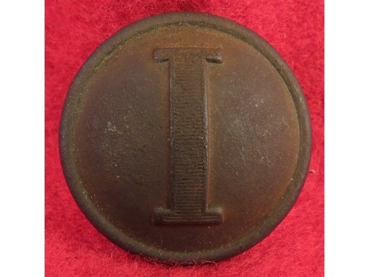 Confederate Lined Infantry Coat Button