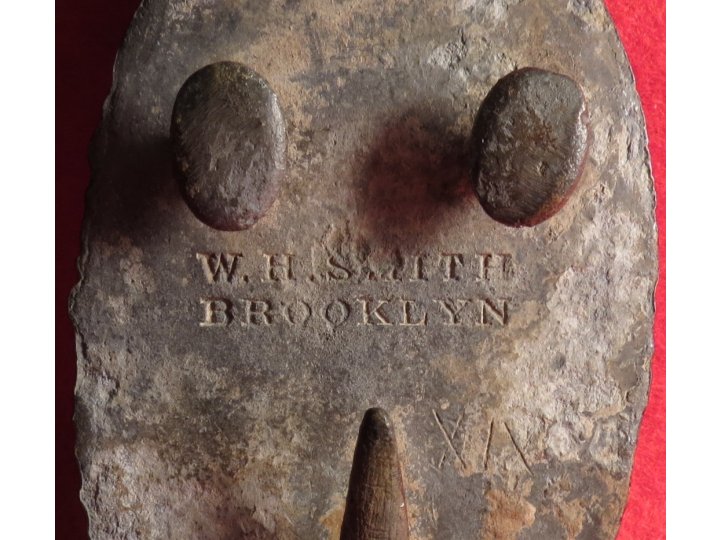 US Belt Buckle - Marked W. H. SMITH BROOKLYN