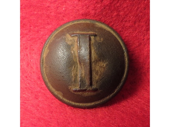 Confederate Infantry Coat Button - Stippled "I"