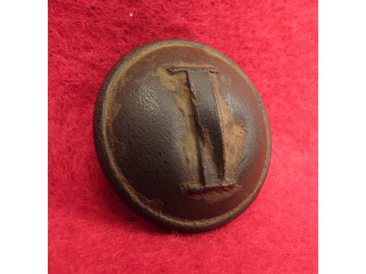 Confederate Infantry Coat Button - Stippled "I"