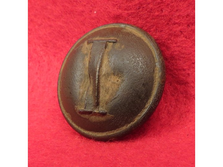 Confederate Infantry Coat Button - Stippled "I"