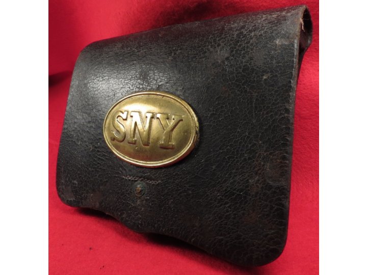 ON SALE - Pattern 1864 State of New York Militia Cartridge Box