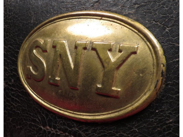 ON SALE - Pattern 1864 State of New York Militia Cartridge Box