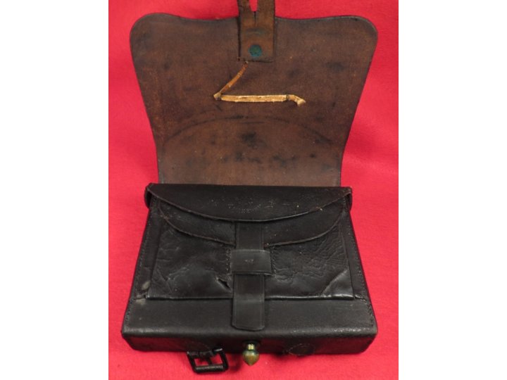 ON SALE - Pattern 1864 State of New York Militia Cartridge Box
