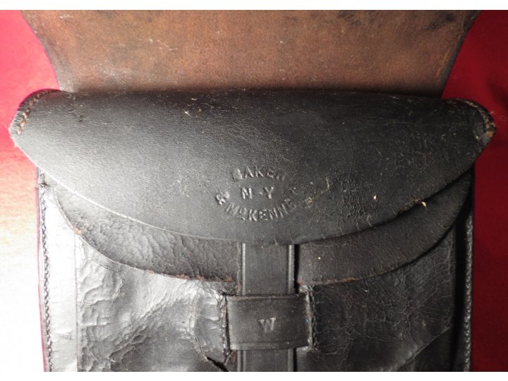 ON SALE - Pattern 1864 State of New York Militia Cartridge Box