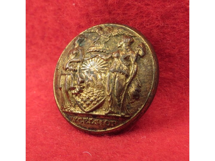 New York Militia Coat Button