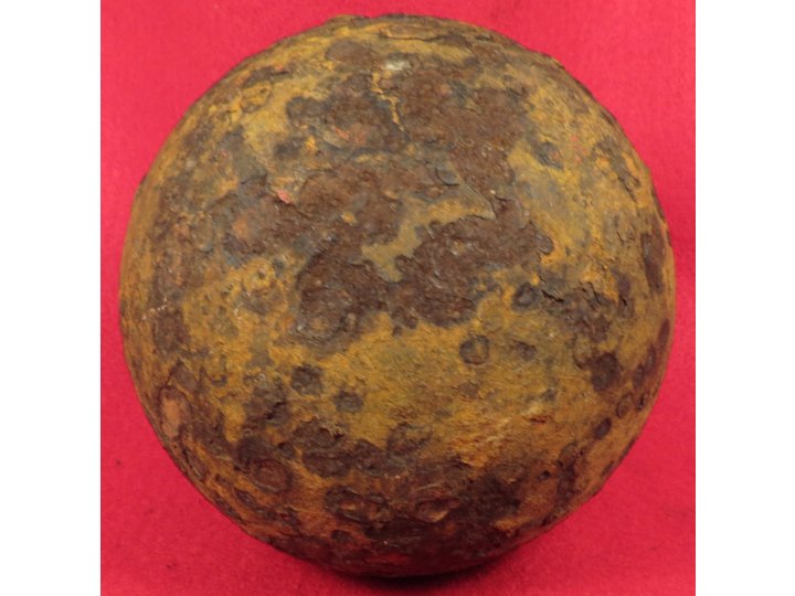 12 Pounder Solid Shot Cannonball