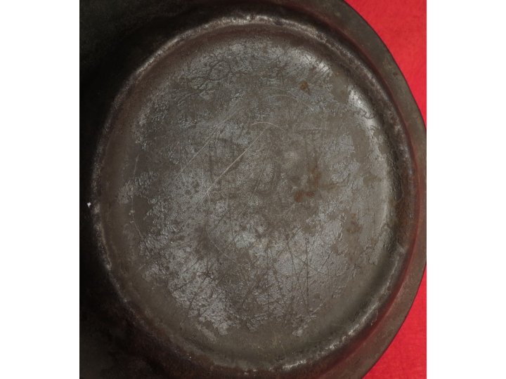 Confederate Tin Drum Canteen - Etched Initials