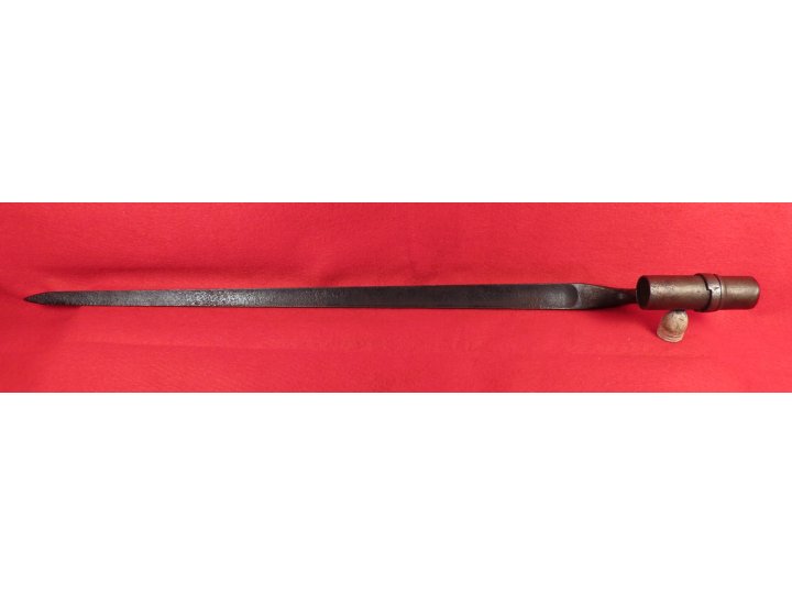 .58 Caliber US Model 1855 Socket Bayonet - Marked "US"