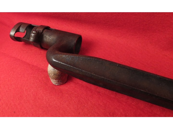 .58 Caliber US Model 1855 Socket Bayonet - Marked "US"