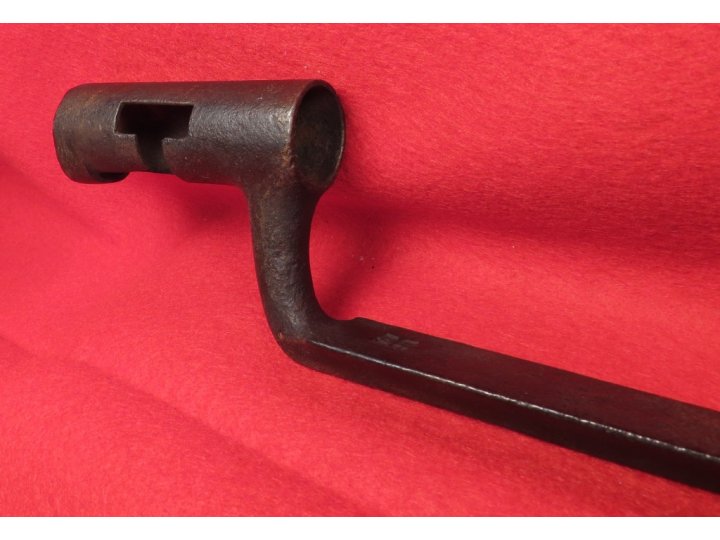US Model 1819 Hall Rifle Bayonet - Marked "US" / "SN"