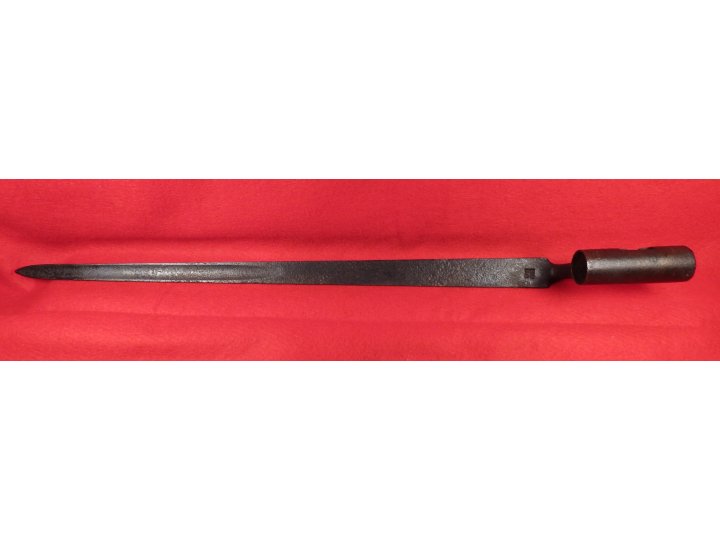 US Model 1819 Hall Rifle Bayonet - Marked "US" / "SN"