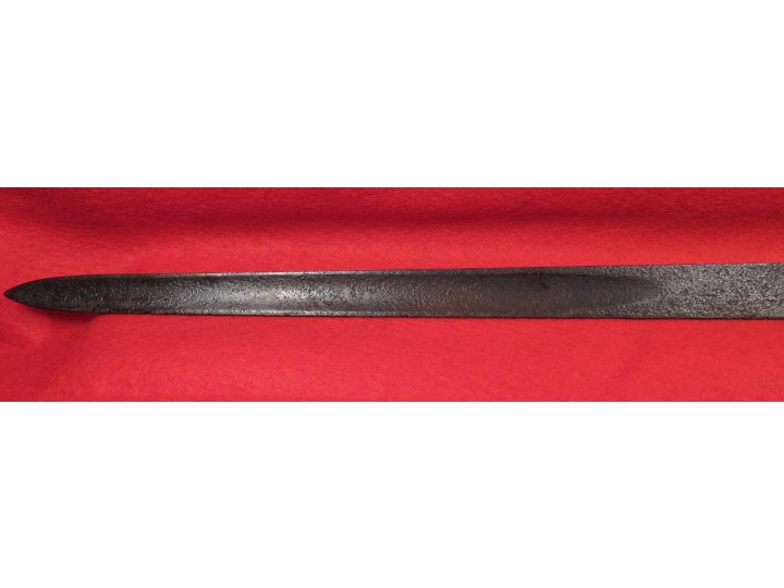 US Model 1819 Hall Rifle Bayonet - Marked "US" / "SN"