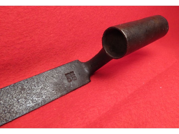 US Model 1819 Hall Rifle Bayonet - Marked "US" / "SN"