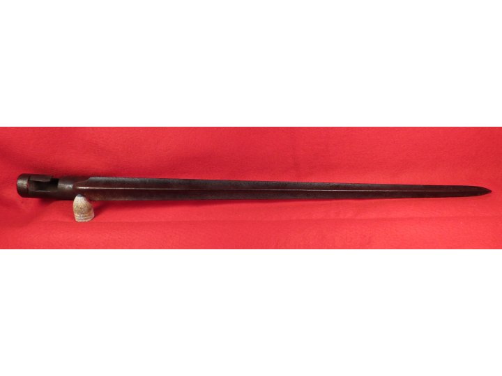 US Model 1819 Hall Rifle Bayonet - Marked "US" / "SN"