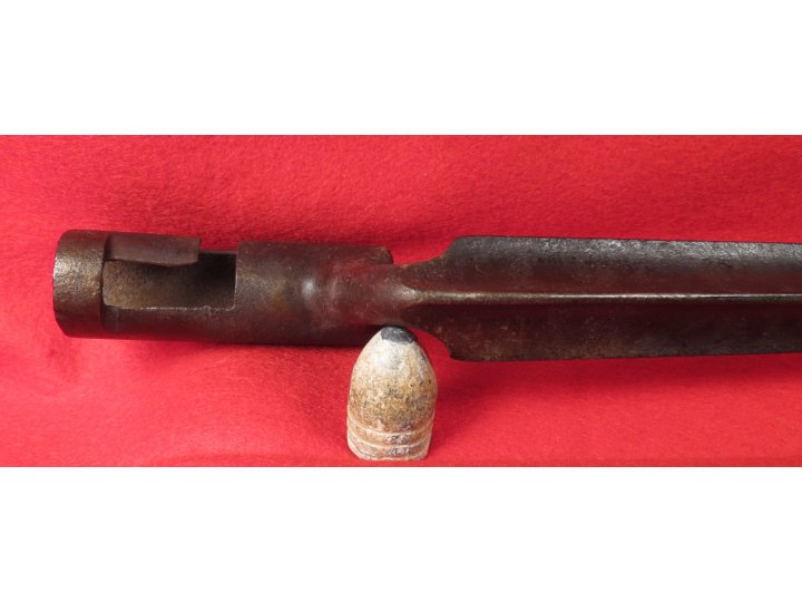 US Model 1819 Hall Rifle Bayonet - Marked "US" / "SN"