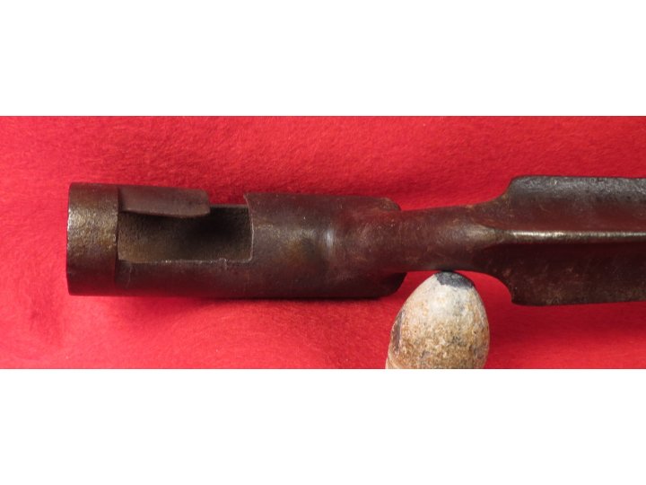 US Model 1819 Hall Rifle Bayonet - Marked "US" / "SN"