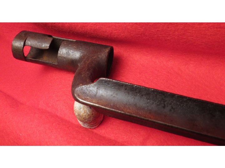 US Model 1819 Hall Rifle Bayonet - Marked "US" / "SN"
