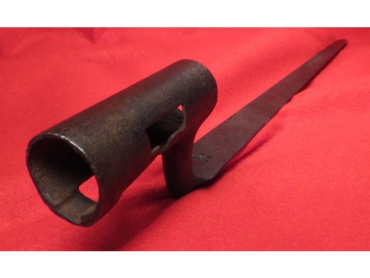 US Model 1819 Hall Rifle Bayonet - Marked "US" / "SN"