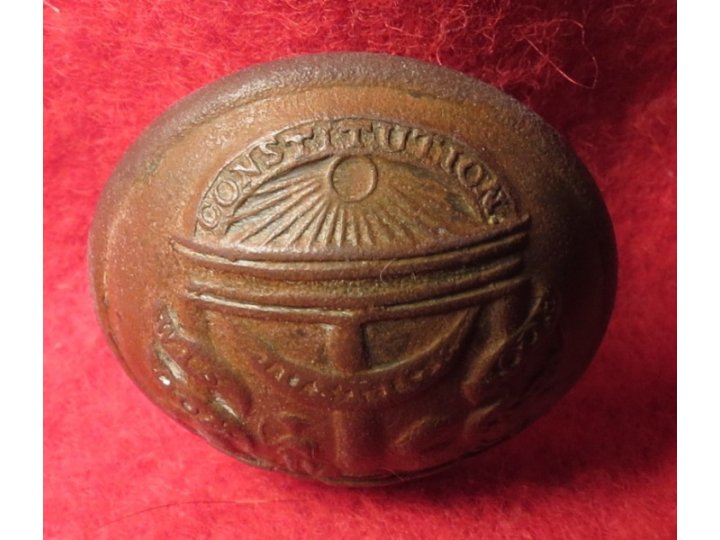 Georgia State Seal Coat Button