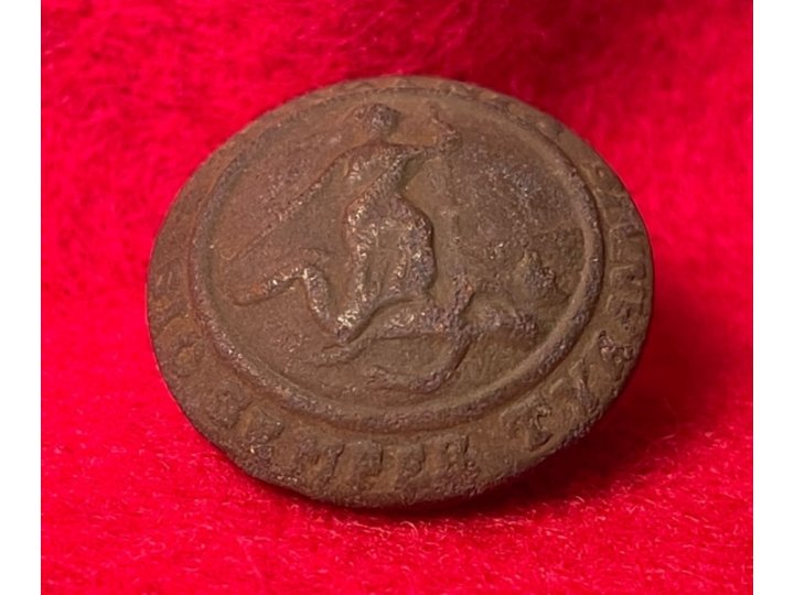 Virginia State Seal Coat Button 