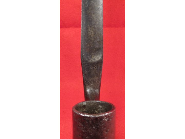 .58 Caliber US Model 1855 Socket Bayonet - Marked "US"